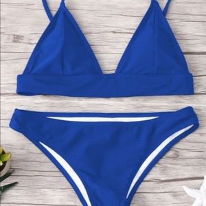 Zaful Blue Bikini